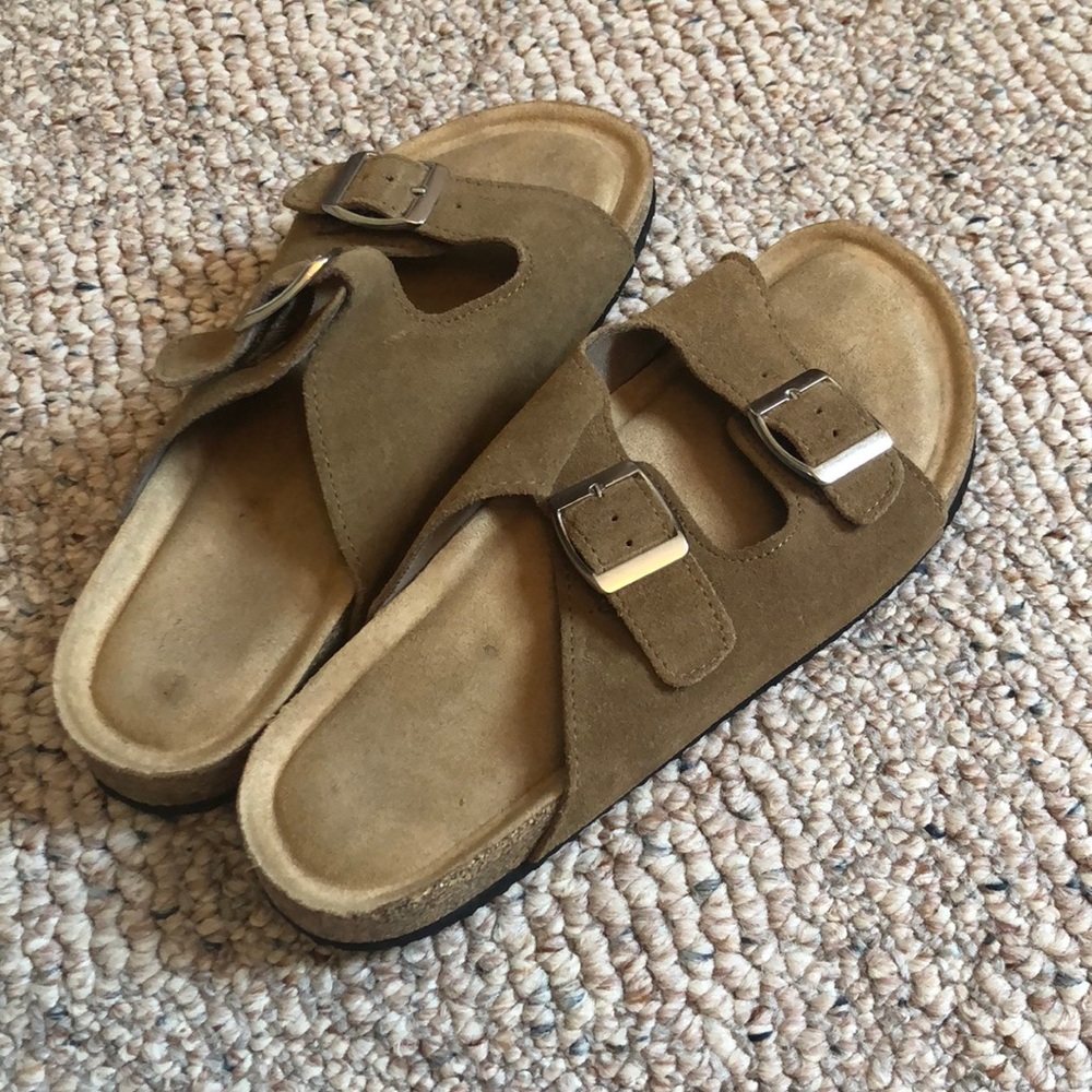 Brown sandals